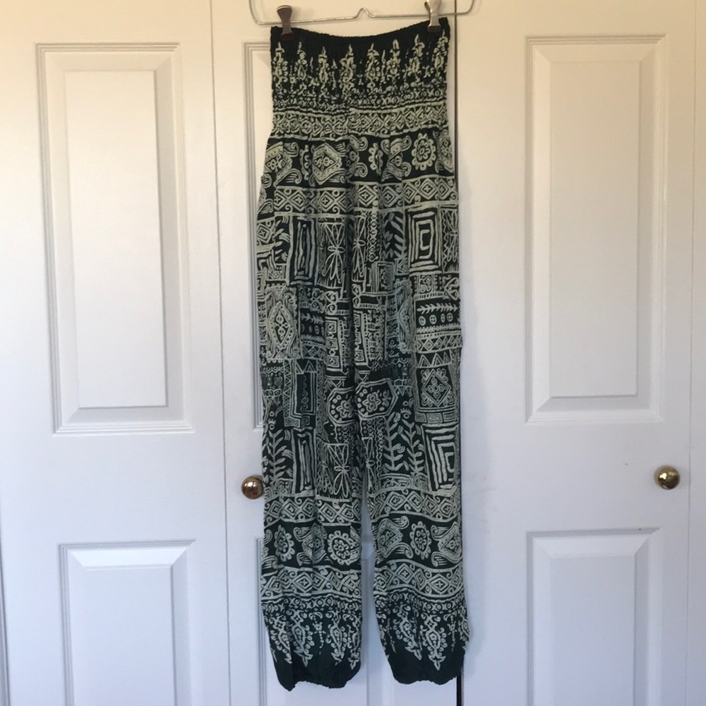 Bohemian island harem pants